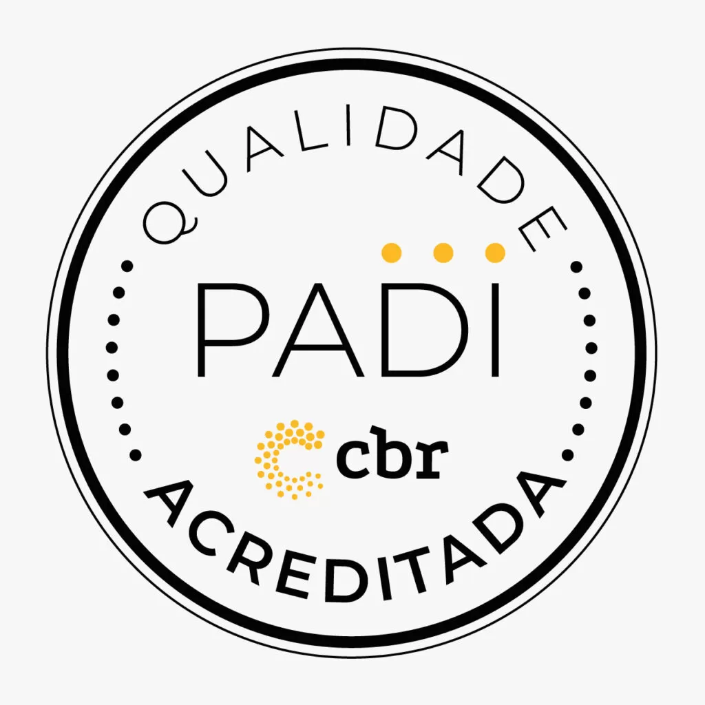 Selo Qualidade PADI Acreditada — CBR